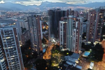 Modern buildings in Envigado
