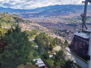 Medellin aus der Seilbahn